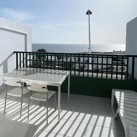 La Florida Blue Puerto Del Carmen, En El Centro, Con Vistas Al Mar Piscina Y Muy Cerca De La Playa דירה